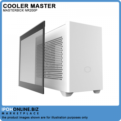 Cooler Master MASTERBOX NR200P Mini ITX Casing + ASUS ROG STRIX B560-I Mini-ITX Gaming WiFi Motherboard