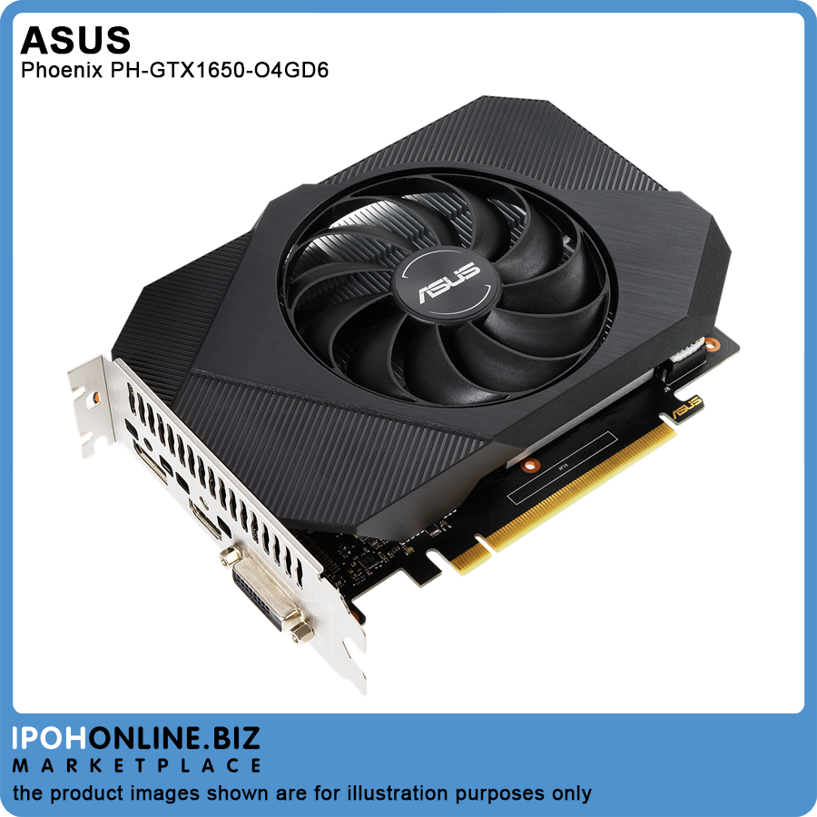 ASUS GeForce GTX 1650 OC 4GB GDDR5
