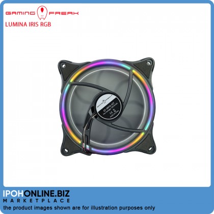 Gaming Freak GF-IRFIX LUMINA IRIS RGB FIXED LIGHTING 120mm LED PC Fan