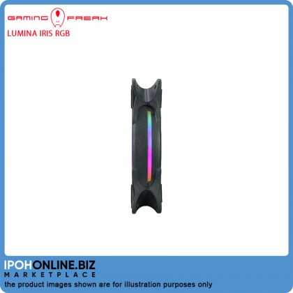 Gaming Freak GF-IRFIX LUMINA IRIS RGB FIXED LIGHTING 120mm LED PC Fan