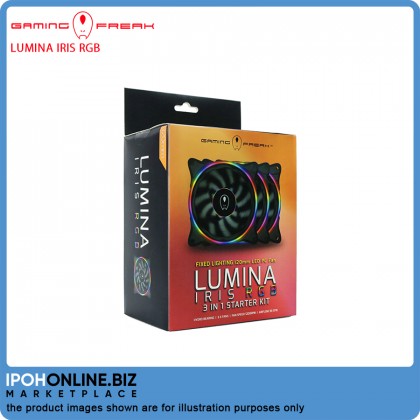 Gaming Freak GF-IRFIX LUMINA IRIS RGB FIXED LIGHTING 120mm LED PC Fan