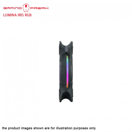 Gaming Freak GF-IRFIX LUMINA IRIS RGB FIXED LIGHTING 120mm LED PC Fan