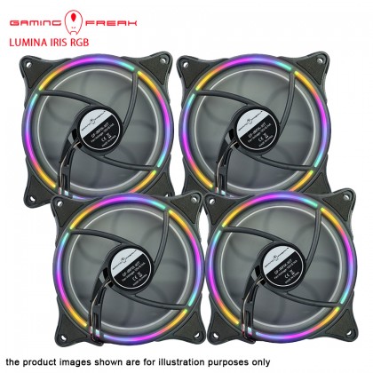 Gaming Freak GF-IRFIX LUMINA IRIS RGB FIXED LIGHTING 120mm LED PC Fan