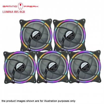 Gaming Freak GF-IRFIX LUMINA IRIS RGB FIXED LIGHTING 120mm LED PC Fan