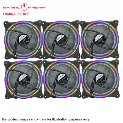 Gaming Freak GF-IRFIX LUMINA IRIS RGB FIXED LIGHTING 120mm LED PC Fan