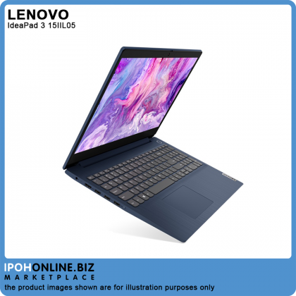 Lenovo IdeaPad 3 15IIL05 (Intel i3-1005G1/8GB/256GB SSD/W11 Home/15.6" HD/Touch Screen) Laptop - FOC Mouse + Backpack Lenovo IdeaPad 3 15IIL05 (Intel i3-1005G1/8GB/256GB SSD/W11 Home/15.6" HD/Touch Screen) Laptop - FOC Mouse + Backpack