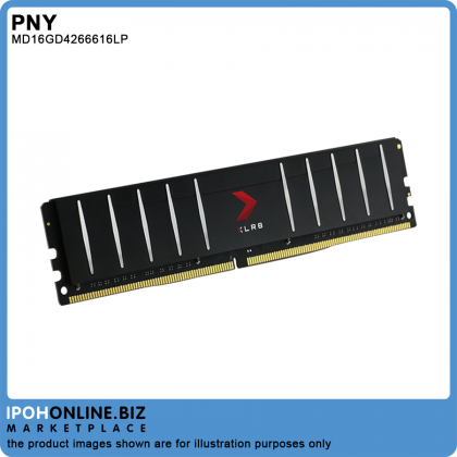 PNY XLR8 16GB DDR4 2666 Low Profile Desktop RAM - XMP 2.0 PNY XLR8 16GB DDR4 2666 Low Profile Desktop RAM - XMP 2.0