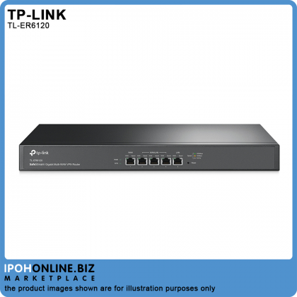 TP-Link TL-ER6120 SafeStream Gigabit Multi-WAN VPN Router TP-Link TL-ER6120 SafeStream Gigabit Multi-WAN VPN Router
