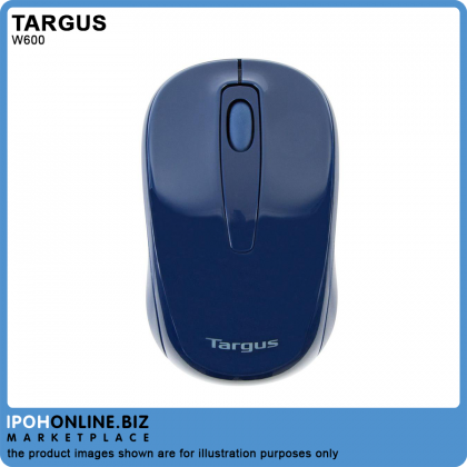 Targus W600 Wireless Optical Mouse - Blue Targus W600 Wireless Optical Mouse - Blue