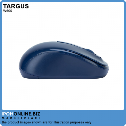 Targus W600 Wireless Optical Mouse - Blue Targus W600 Wireless Optical Mouse - Blue