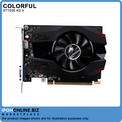Colorful GeForce GT 1030 4G-V VGA HDMI Graphics Card Colorful GeForce GT 1030 4G-V VGA HDMI Graphics Card