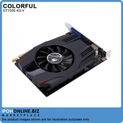 Colorful GeForce GT 1030 4G-V VGA HDMI Graphics Card Colorful GeForce GT 1030 4G-V VGA HDMI Graphics Card