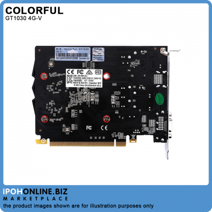 Colorful GeForce GT 1030 4G-V VGA HDMI Graphics Card Colorful GeForce GT 1030 4G-V VGA HDMI Graphics Card