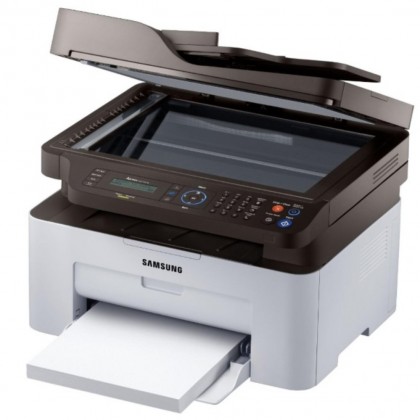 Samsung Xpress SL-M2070FW Wireless Mono A4 Laser Printer with Print, Copy, Scan, Fax, Wired & Wireless, Mobile Print, NFC Samsung Xpress SL-M2070FW Wireless Mono A4 Laser Printer with Print, Copy, Scan, Fax, Wired & Wireless, Mobile Print, NFC
