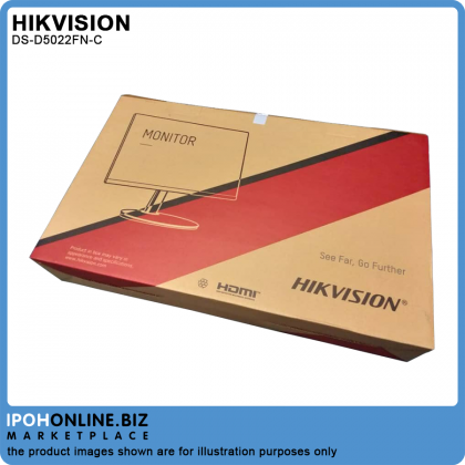 Hikvision DS-D5022FN-C 21.5" LED FHD HDMI VGA Borderless Monitor Hikvision DS-D5022FN-C 21.5" LED FHD HDMI VGA Borderless Monitor