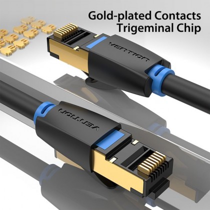 VENTION Cat.8 SFTP Patch 2M 2.5G/5G/10Gbps Super Speed Fast Transmission Cable For Gaming Server Workstation Hosting VENTION Cat.8 SFTP Patch 2M 2.5G/5G/10Gbps Super Speed Fast Transmission Cable For Gaming Server Workstation Hosting