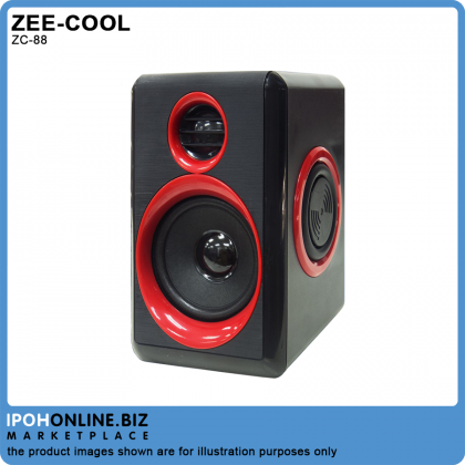 Zee-Cool ZC-88 USB 2.0 Compact Design Speaker For PC / Laptop