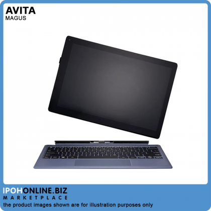 Avita Magus 2-In-1 Touch Screen Tablet Notebook (Celeron N4020/4GB/64GB eMMC/W10H/12.2" FHD) Charcoal Grey - FOC Mouse