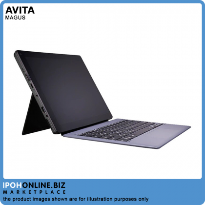Avita Magus 2-In-1 Touch Screen Tablet Notebook (Celeron N4020/4GB/64GB eMMC/W10H/12.2" FHD) Charcoal Grey - FOC Mouse