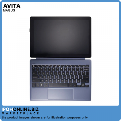 Avita Magus 2-In-1 Touch Screen Tablet Notebook (Celeron N4020/4GB/64GB eMMC/W10H/12.2" FHD) Charcoal Grey - FOC Mouse