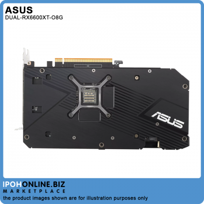 Asus Dual Radeon RX 6600 XT OC Edition 8GB GDDR6 HDMI DP Graphic Card - DUAL-RX6600XT-O8G