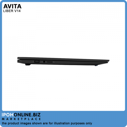 Avita Liber V14 Fingerprint Laptop (AMD R7-4700U/8GB/512GB SSD/W10H/FHD) - FOC Backpack + Mouse Avita Liber V14 Fingerprint Laptop (AMD R7-4700U/8GB/512GB SSD/W10H/FHD) - FOC Backpack + Mouse