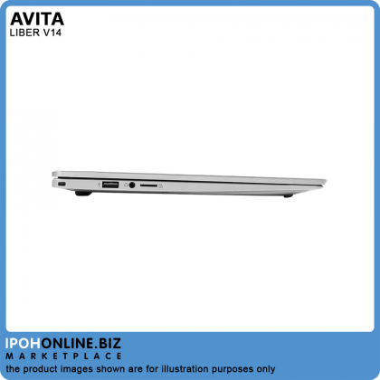 Avita Liber V14 Fingerprint Laptop (AMD R7-4700U/8GB/512GB SSD/W10H/FHD) - FOC Backpack + Mouse Avita Liber V14 Fingerprint Laptop (AMD R7-4700U/8GB/512GB SSD/W10H/FHD) - FOC Backpack + Mouse
