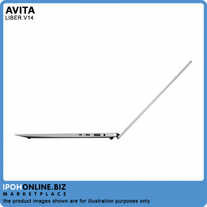 Avita Liber V14 Fingerprint Laptop (AMD R7-4700U/8GB/512GB SSD/W10H/FHD) - FOC Backpack + Mouse Avita Liber V14 Fingerprint Laptop (AMD R7-4700U/8GB/512GB SSD/W10H/FHD) - FOC Backpack + Mouse