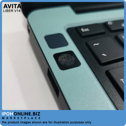Avita Liber V14 Fingerprint Laptop (AMD R7-4700U/8GB/512GB SSD/W10H/FHD) - FOC Backpack + Mouse Avita Liber V14 Fingerprint Laptop (AMD R7-4700U/8GB/512GB SSD/W10H/FHD) - FOC Backpack + Mouse