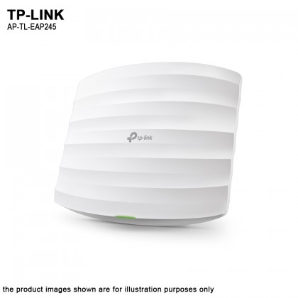 TP-LINK EAP245 V3 AC1750 Wireless MU-MIMO Dual Band Gigabit Ceiling Mount Access Point TP-LINK EAP245 V3 AC1750 Wireless MU-MIMO Dual Band Gigabit Ceiling Mount Access Point