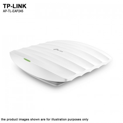 TP-LINK EAP245 V3 AC1750 Wireless MU-MIMO Dual Band Gigabit Ceiling Mount Access Point TP-LINK EAP245 V3 AC1750 Wireless MU-MIMO Dual Band Gigabit Ceiling Mount Access Point