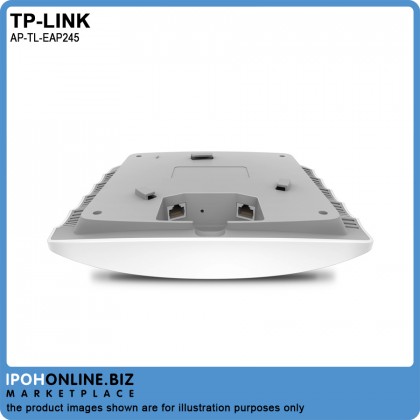 TP-LINK EAP245 V3 AC1750 Wireless MU-MIMO Dual Band Gigabit Ceiling Mount Access Point TP-LINK EAP245 V3 AC1750 Wireless MU-MIMO Dual Band Gigabit Ceiling Mount Access Point