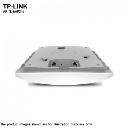 TP-LINK EAP245 V3 AC1750 Wireless MU-MIMO Dual Band Gigabit Ceiling Mount Access Point TP-LINK EAP245 V3 AC1750 Wireless MU-MIMO Dual Band Gigabit Ceiling Mount Access Point