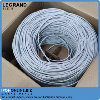 Legrand CAT 5E 4 pairs AWG25 UTP Full Copper Network Cable - 305m 1 Box 632715 Legrand CAT 5E 4 pairs AWG25 UTP Full Copper Network Cable - 305m 1 Box 632715