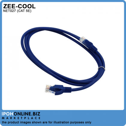 Zee-Cool Network Patch Cord Cat5e RJ45 Ethernet Gigabit LAN Cable - 1.5M Zee-Cool Network Patch Cord Cat5e RJ45 Ethernet Gigabit LAN Cable - 1.5M