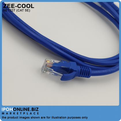 Zee-Cool Network Patch Cord Cat5e RJ45 Ethernet Gigabit LAN Cable - 1.5M Zee-Cool Network Patch Cord Cat5e RJ45 Ethernet Gigabit LAN Cable - 1.5M