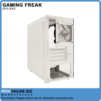 Gaming Freak XXG-TFLUX Micro ATX Tempered Glass Gaming Tower Casing - Include 3 Casing Fan Gaming Freak XXG-TFLUX Micro ATX Tempered Glass Gaming Tower Casing - Include 3 Casing Fan