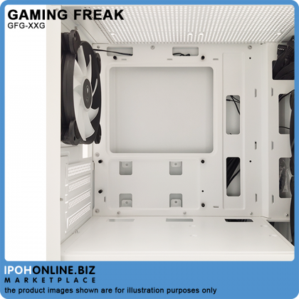 Gaming Freak XXG-TFLUX Micro ATX Tempered Glass Gaming Tower Casing - Include 3 Casing Fan Gaming Freak XXG-TFLUX Micro ATX Tempered Glass Gaming Tower Casing - Include 3 Casing Fan