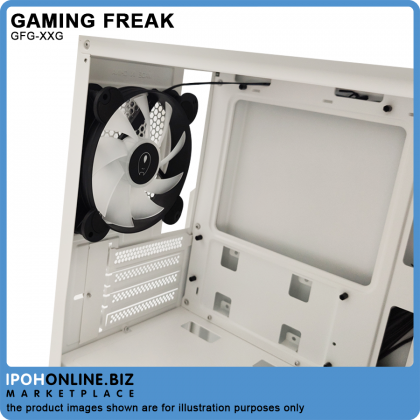 Gaming Freak XXG-TFLUX Micro ATX Tempered Glass Gaming Tower Casing - Include 3 Casing Fan Gaming Freak XXG-TFLUX Micro ATX Tempered Glass Gaming Tower Casing - Include 3 Casing Fan
