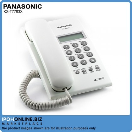Panasonic KX-T7703X Display Caller ID Corded Telephone (clearance stock) Panasonic KX-T7703X Display Caller ID Corded Telephone (clearance stock)