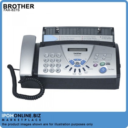 BROTHER Thermal Transfer Fax Machine FAX-827S - Ink film BROTHER Thermal Transfer Fax Machine FAX-827S - Ink film