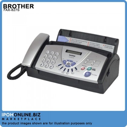 BROTHER Thermal Transfer Fax Machine FAX-827S - Ink film BROTHER Thermal Transfer Fax Machine FAX-827S - Ink film