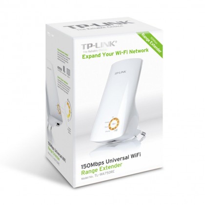 TP LINK 150Mbps Universal Wi-Fi Range Extender WA750RE TP LINK 150Mbps Universal Wi-Fi Range Extender WA750RE