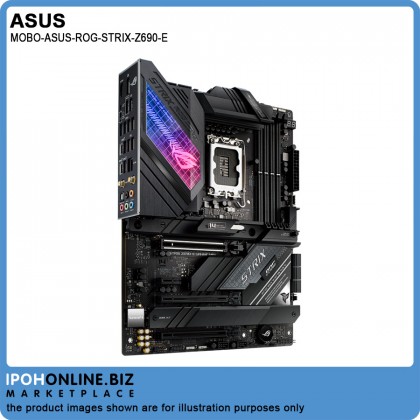 ASUS ROG Strix Z690-E Gaming WiFi 6E LGA 1700 Intel 12th Gen ATX Gaming Motherboard ASUS ROG Strix Z690-E Gaming WiFi 6E LGA 1700 Intel 12th Gen ATX Gaming Motherboard