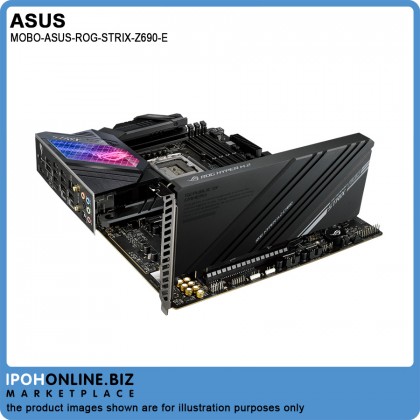 ASUS ROG Strix Z690-E Gaming WiFi 6E LGA 1700 Intel 12th Gen ATX Gaming Motherboard ASUS ROG Strix Z690-E Gaming WiFi 6E LGA 1700 Intel 12th Gen ATX Gaming Motherboard