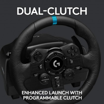 Logitech G923 Racing Wheel and Pedals for PlayStation 5/PlayStation 4 and PC Featuring Trueforce Logitech G923 Racing Wheel and Pedals for PlayStation 5/PlayStation 4 and PC Featuring Trueforce