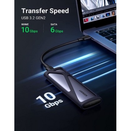UGREEN M.2 SATA / NVMe Hard Drive Enclosure UGREEN M.2 SATA / NVMe Hard Drive Enclosure