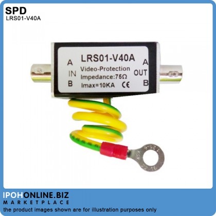 LRS01-V40A CCTV Camera BNC Video Surge Protector or Lightning Arrester Protector LRS01-V40A CCTV Camera BNC Video Surge Protector or Lightning Arrester Protector