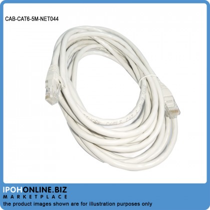 Zee-Cool Network Patch Cord Cat6 RJ45 Ethernet LAN Cable - 5M