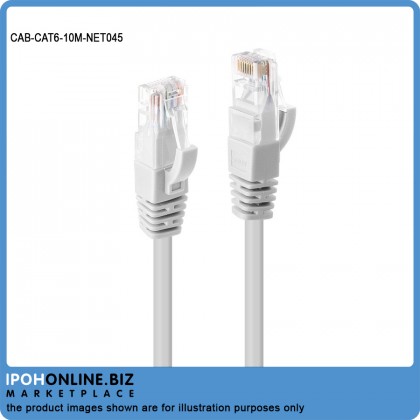 Burnlush Network Patch Cord Cat6 RJ45 Ethernet LAN Cable - 10M Burnlush Network Patch Cord Cat6 RJ45 Ethernet LAN Cable - 10M